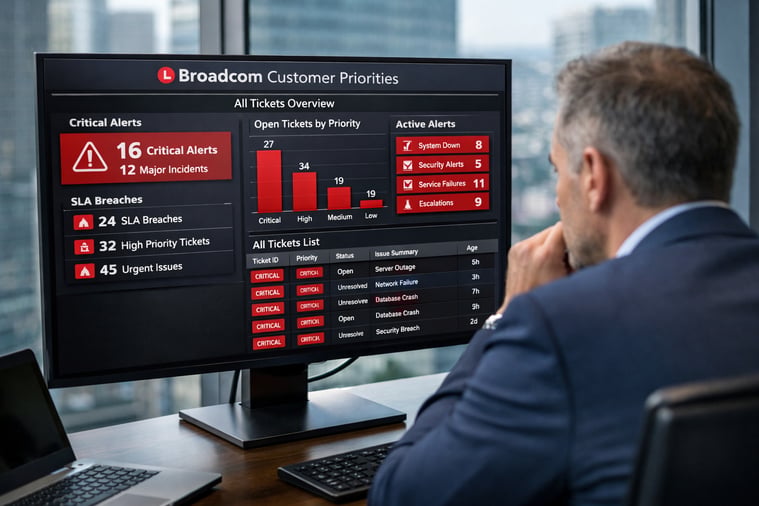 Mid-market VMware Customers: You Are Broadcom's Lowest Priority. Here Is Your Playbook