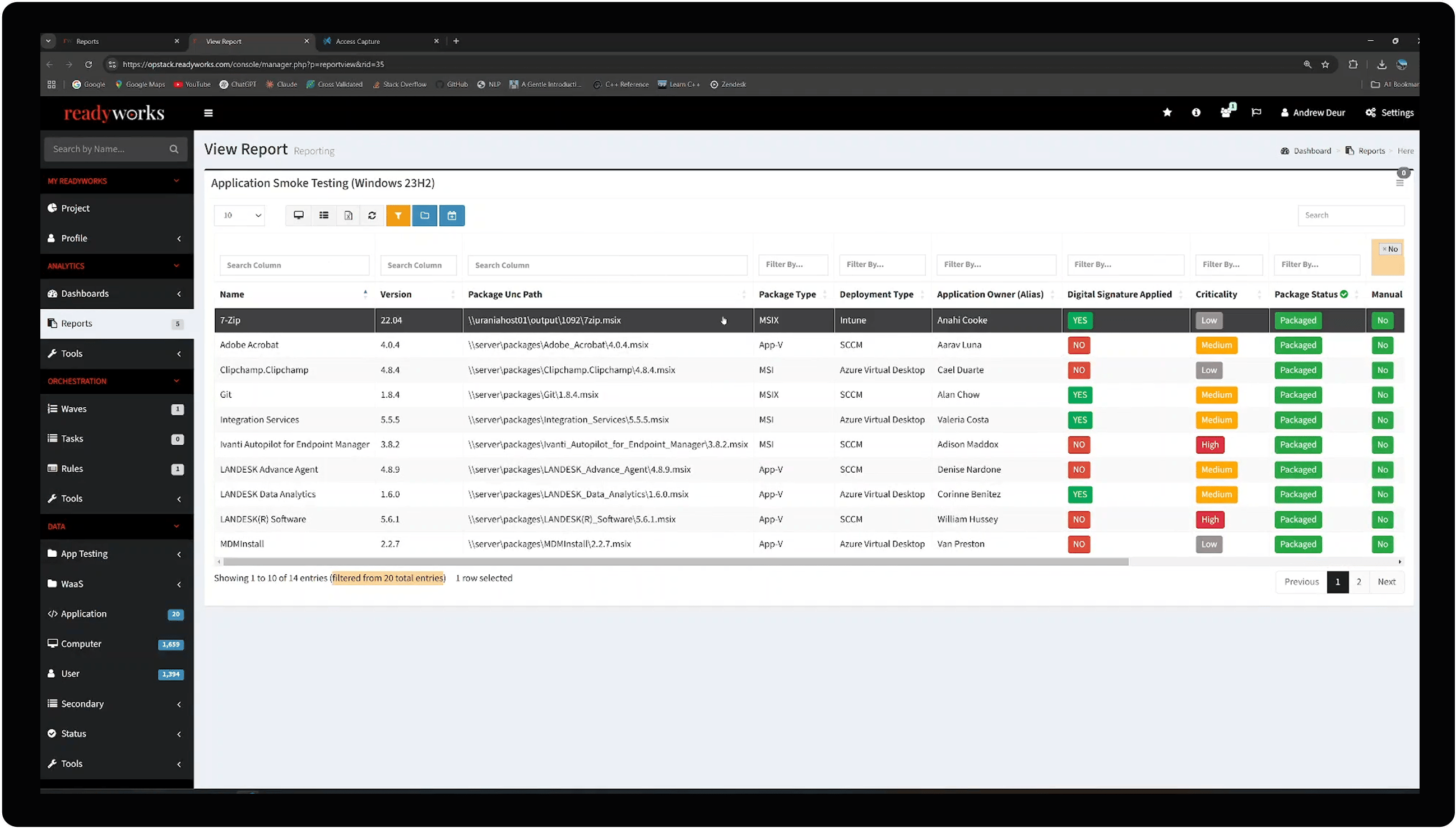 ReadyWorks + Access Capture Connector
