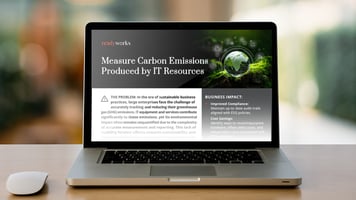 Measure Carbon Emissions Produced by IT Resources.  Learn how.