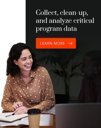 Collect, clean-up, and analyze critical program data